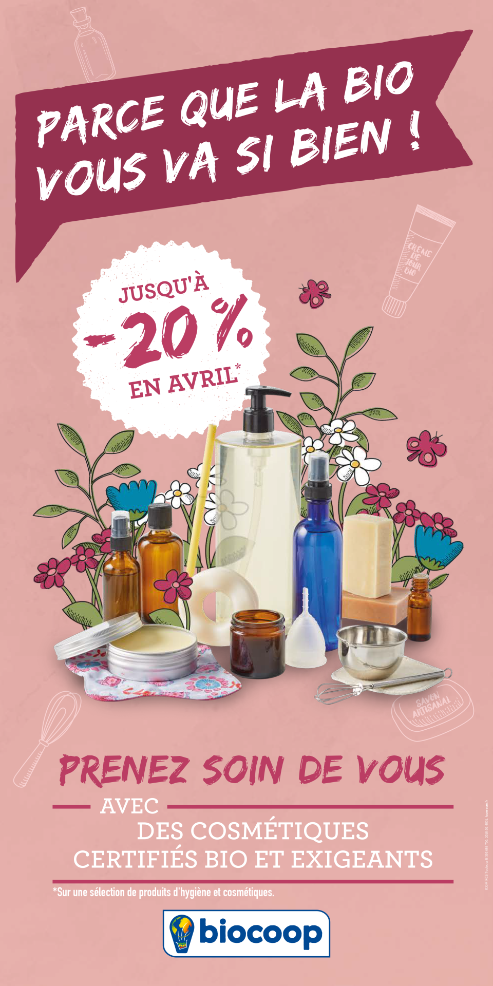 En avril, offrez du bio à votre peau ! En avril, offrez du bio à votre peau !