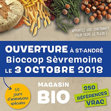 OUVERTURE DU MAGASIN SEVREMOINE ! OUVERTURE DU MAGASIN SEVREMOINE !