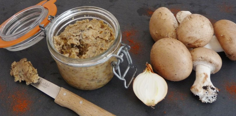 Pâté végétal aux champignons Pâté végétal aux champignons