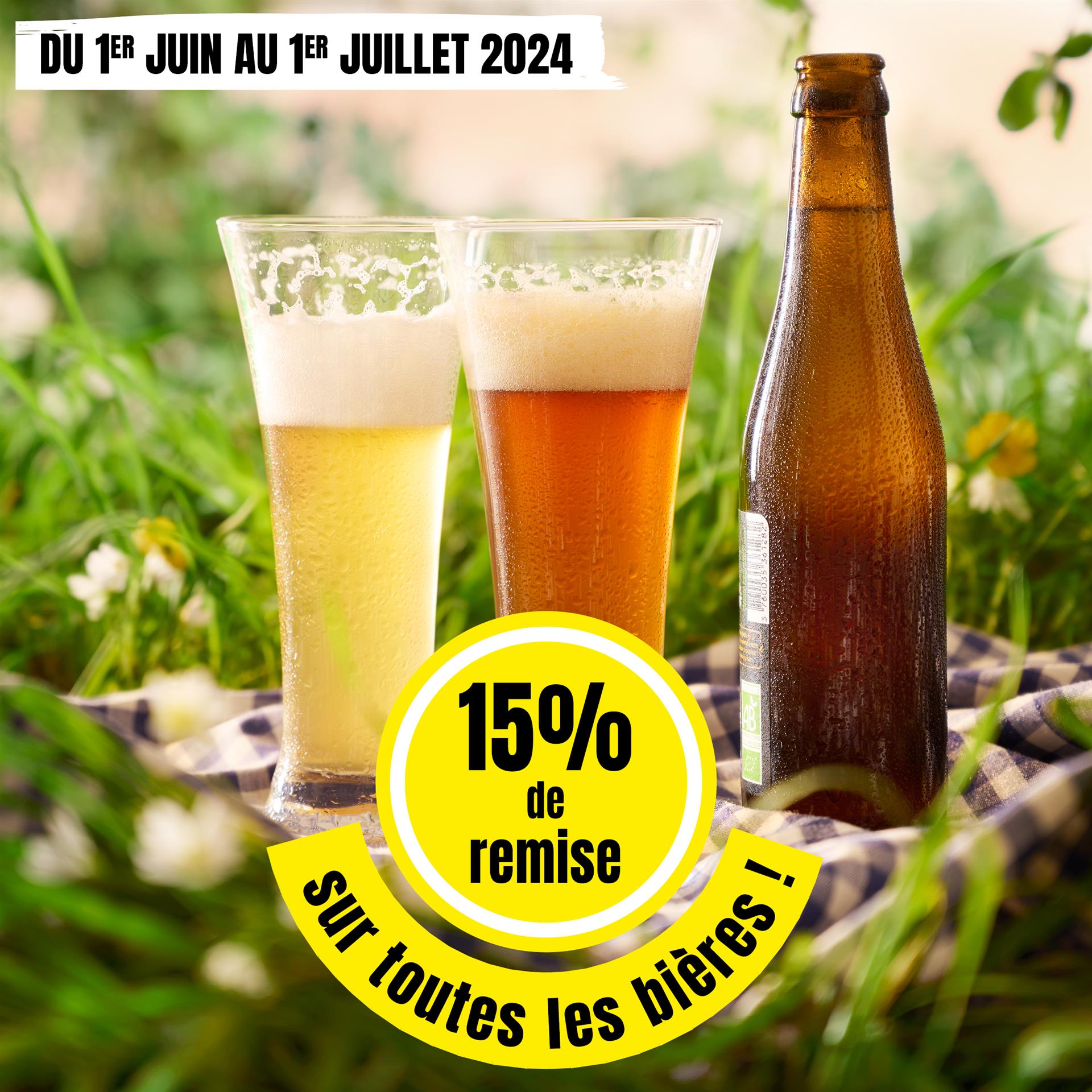 Fête des bières bio à Biocoop Cholet et Biocoop Sèvremoine Fête des bières bio à Biocoop Cholet et Biocoop Sèvremoine