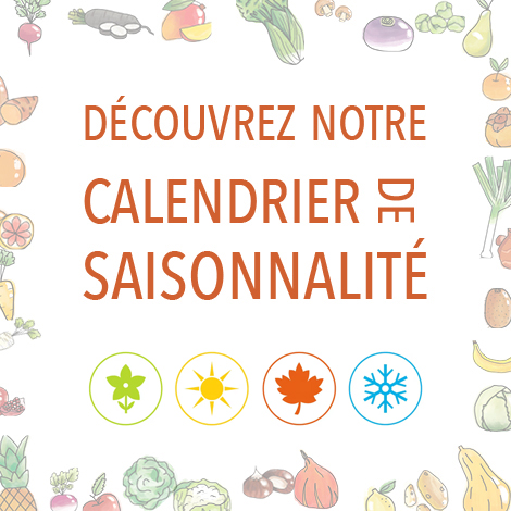 Découvrez notre calendrier de saisonnalité de Janvier 2024 !