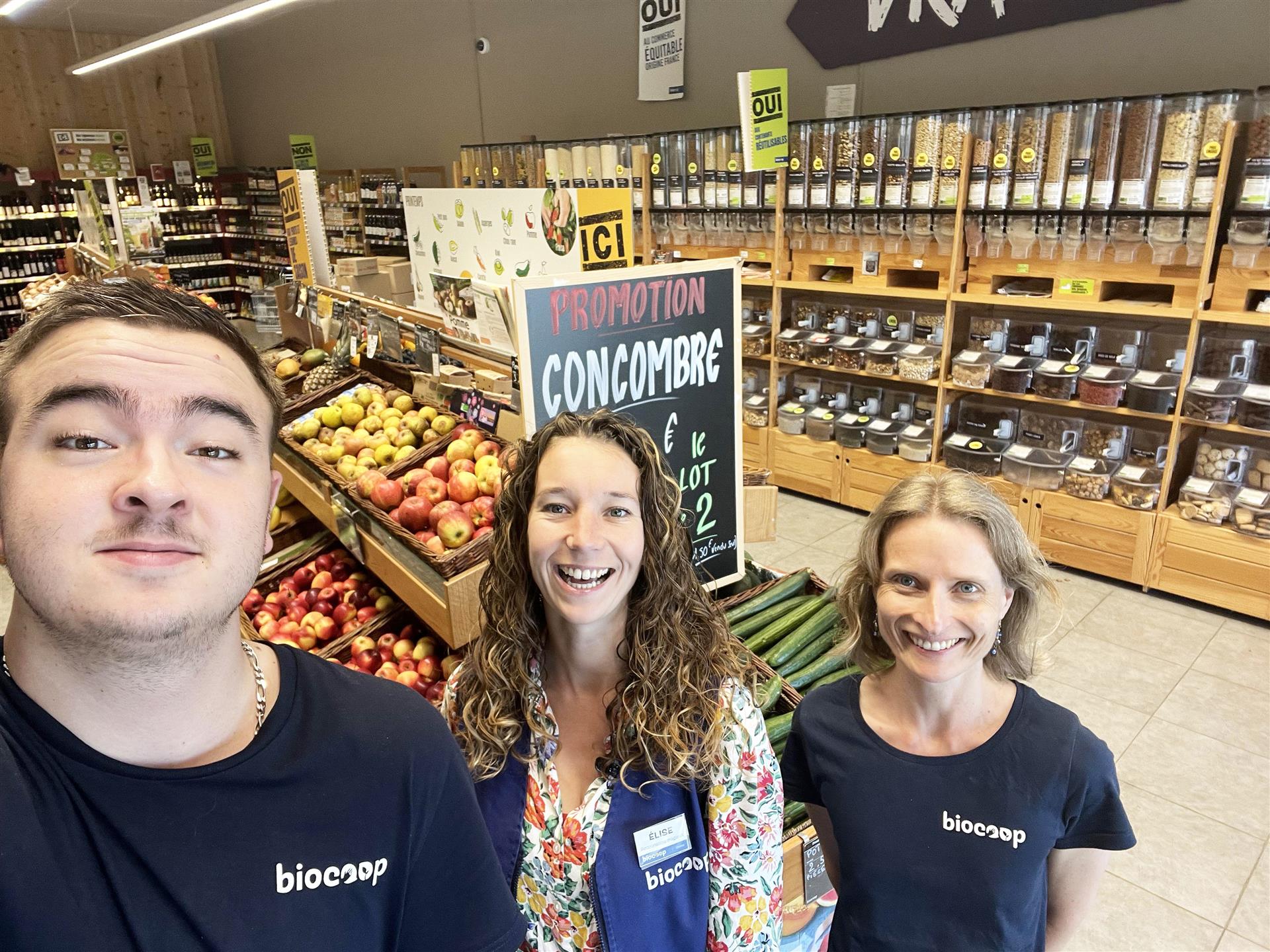 A l'Ouest, du nouveau ! Le magasin Biocoop Cholet Ouest réaménagé.