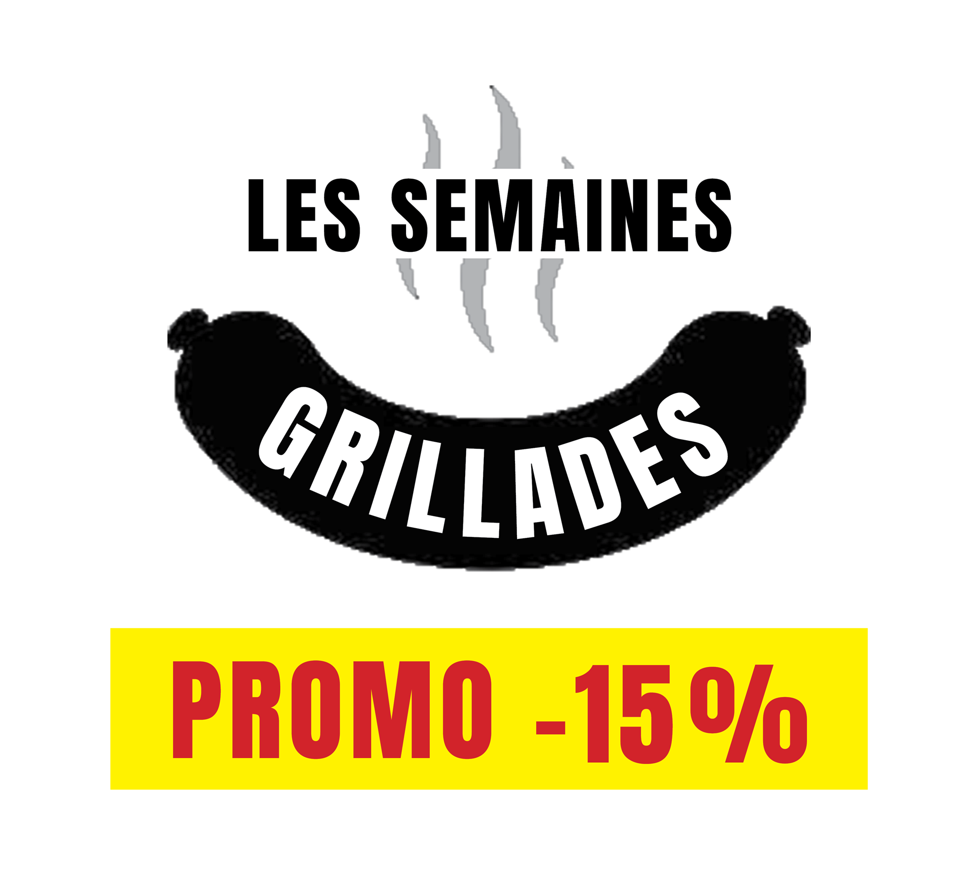 15% de remise sur toute la sélection grillades