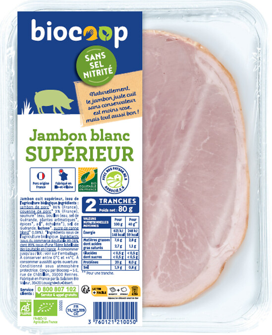 Finis les sels nitrités dans les charcuteries à marque Biocoop ! Finis les sels nitrités dans les charcuteries à marque Biocoop !