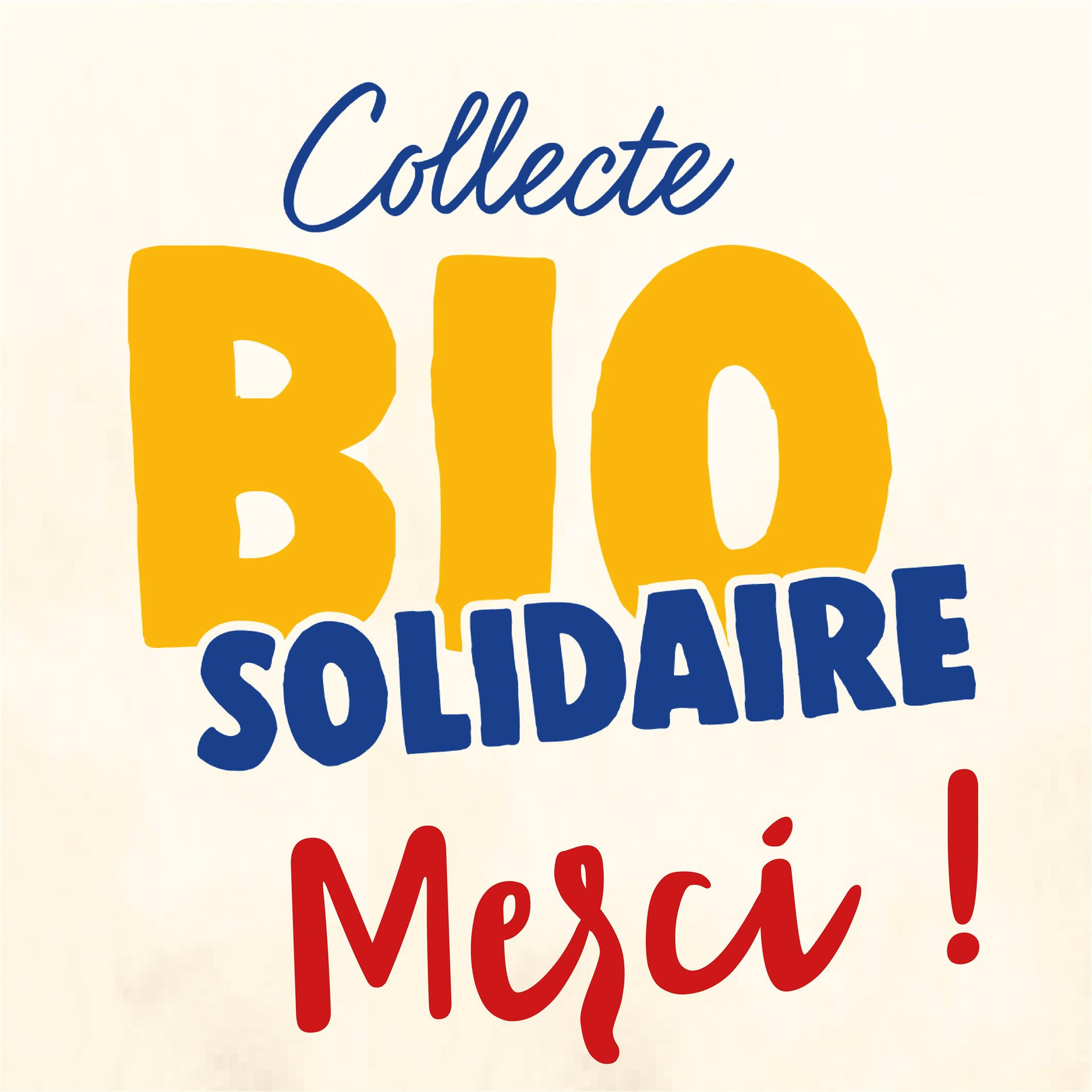 MERCI de la part de la Banque Alimentaire de Cholet