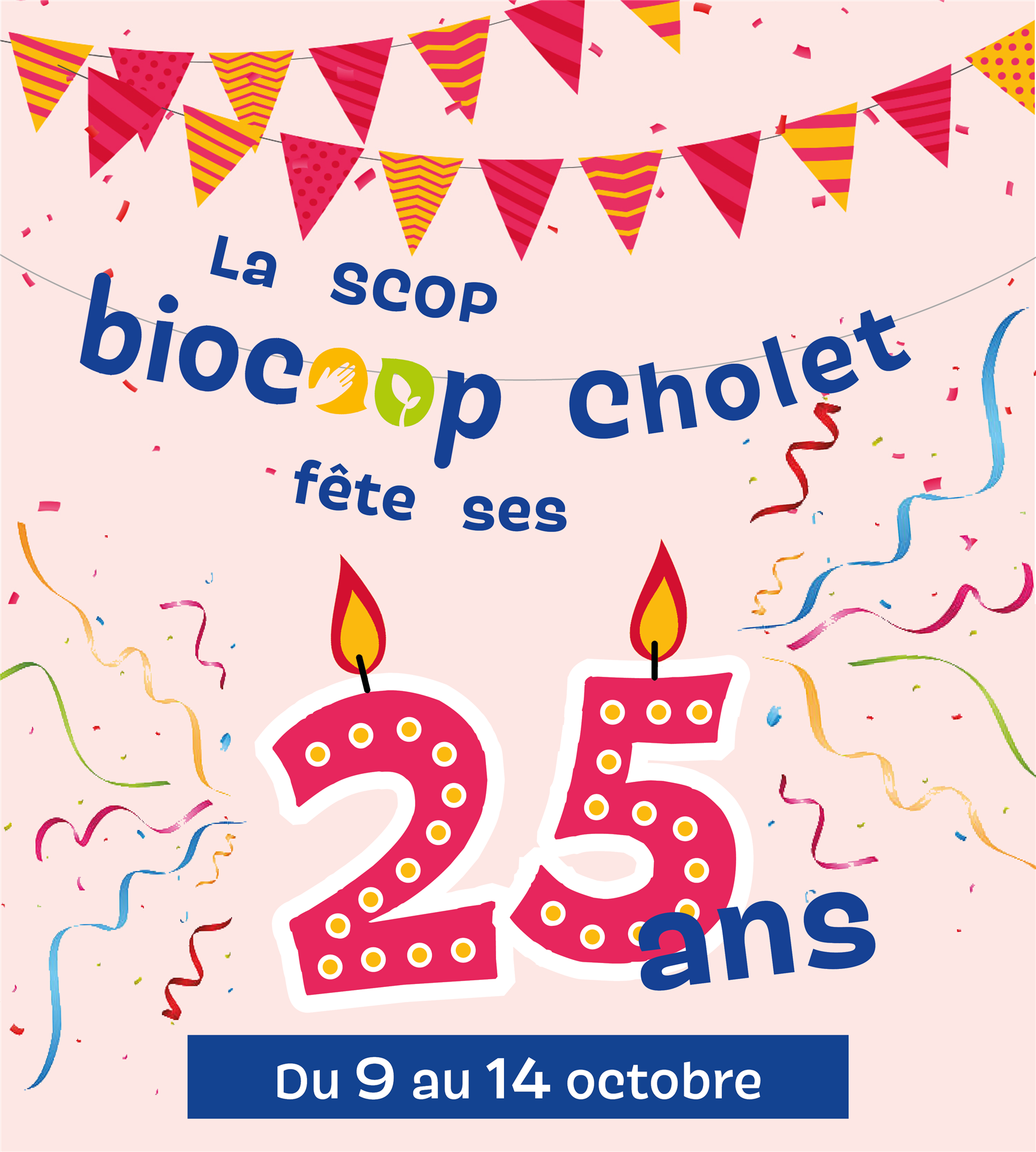 BIOCOOP CHOLET FÊTE SES 25 ANS ! BIOCOOP CHOLET FÊTE SES 25 ANS !