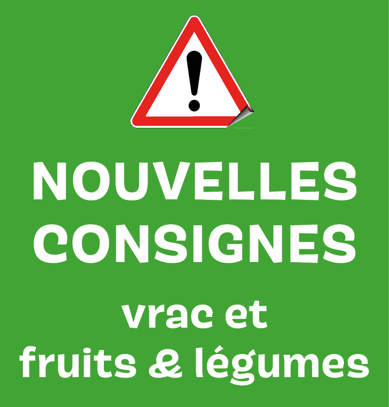 L'organisation aux rayons vrac et fruits et légumes pour les 4 magasins L'organisation aux rayons vrac et fruits et légumes pour les 4 magasins