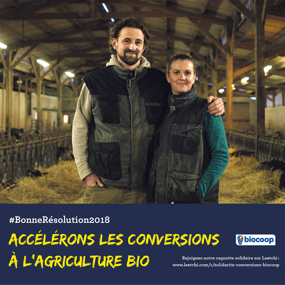 Pour que 2018 soit de plus en plus bio Pour que 2018 soit de plus en plus bio