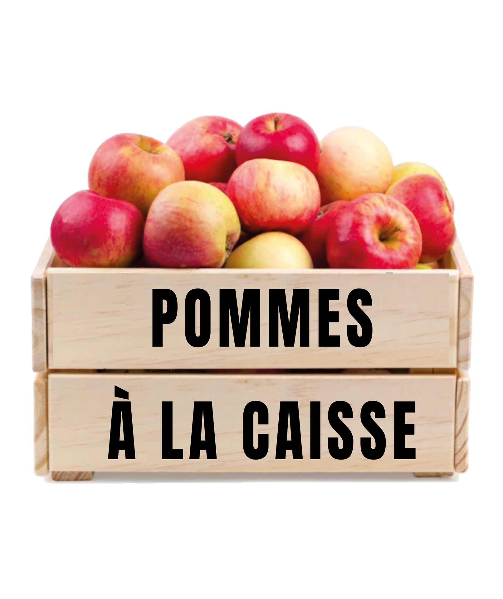 Opération pommes locales en caisses de 10 kg Opération pommes locales en caisses de 10 kg