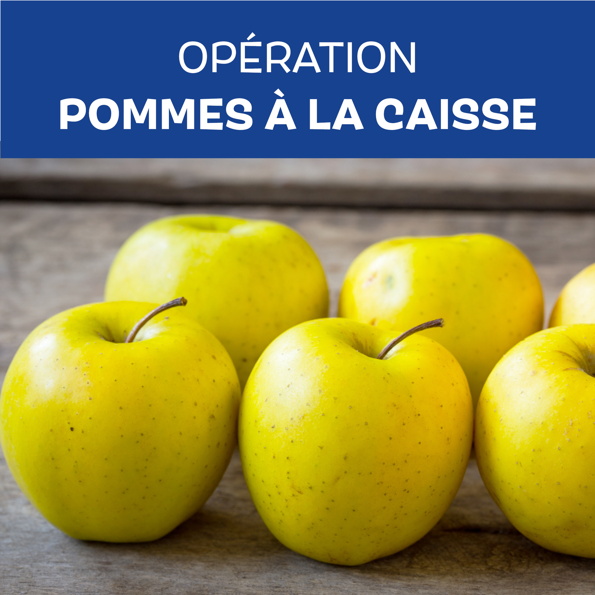 🍏 Opération pommes locales à la caisse 🍏 🍏 Opération pommes locales à la caisse 🍏