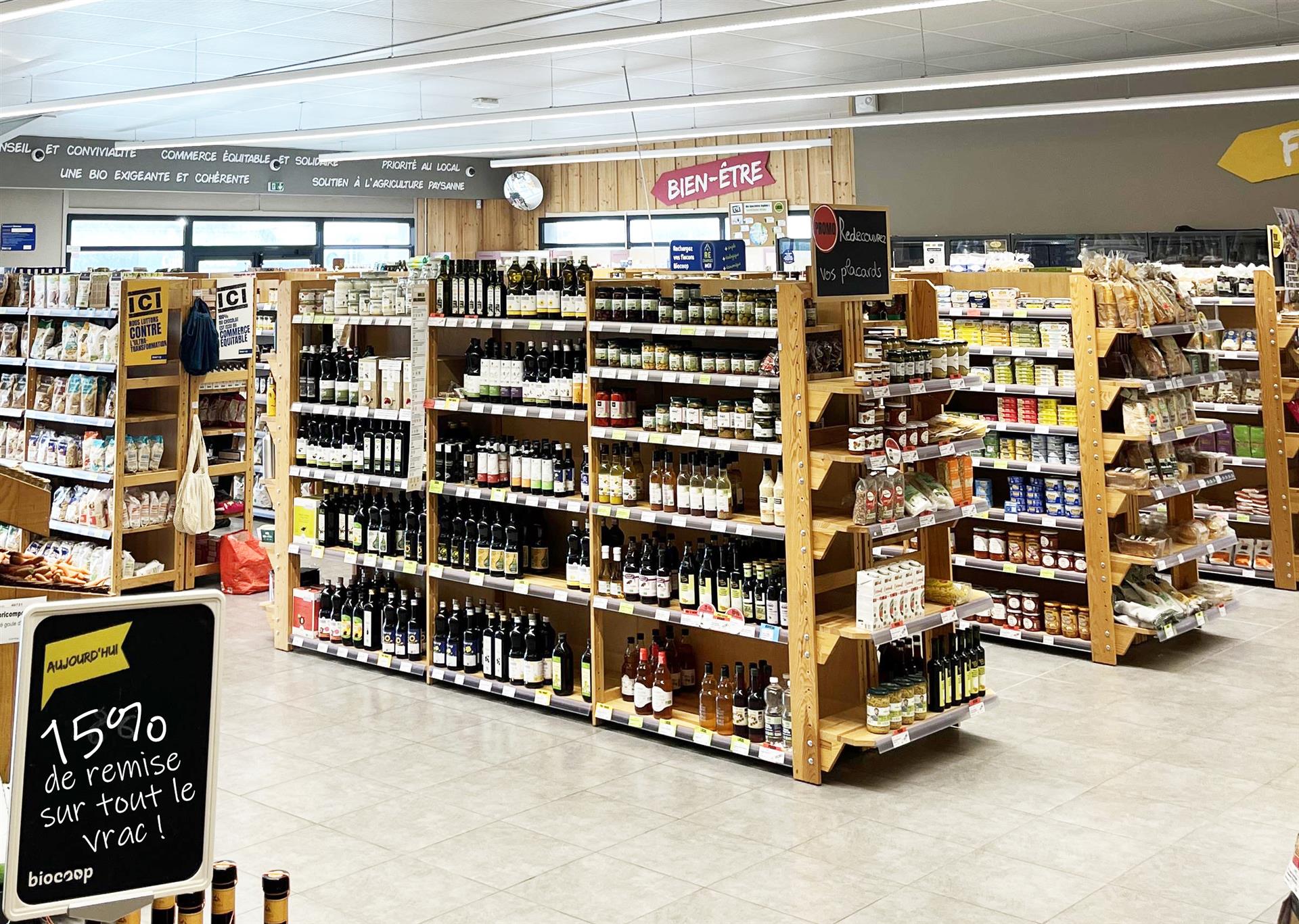 Biocoop Cholet Ouest : 15% de remise sur tout le vrac