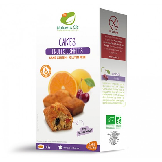 Cakes aux fruits confits Cakes aux fruits confits