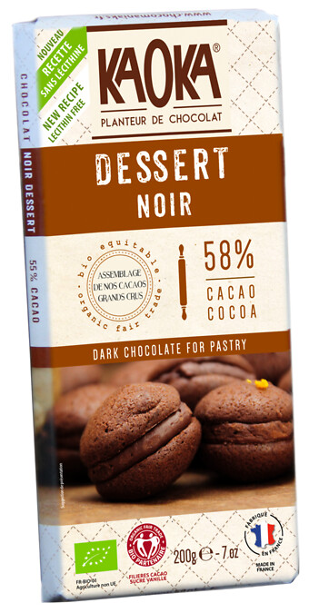 Chocolat dessert 58% cacao Chocolat dessert 58% cacao