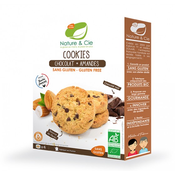 Cookies chocolat amande Cookies chocolat amande