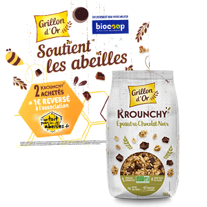 Krounchy épeautre chocolat noir Krounchy épeautre chocolat noir