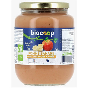 Purée de pommes bananes Purée de pommes bananes