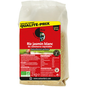 Riz long blanc parfumé jasmin Riz long blanc parfumé jasmin