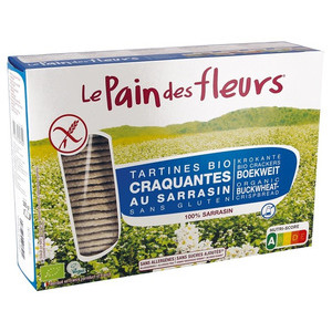 Tartine craquante sarrasin sans sucre sans sel ajoutés Tartine craquante sarrasin sans sucre sans sel ajoutés