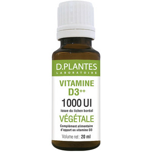 Vitamine D3 végétale Vitamine D3 végétale