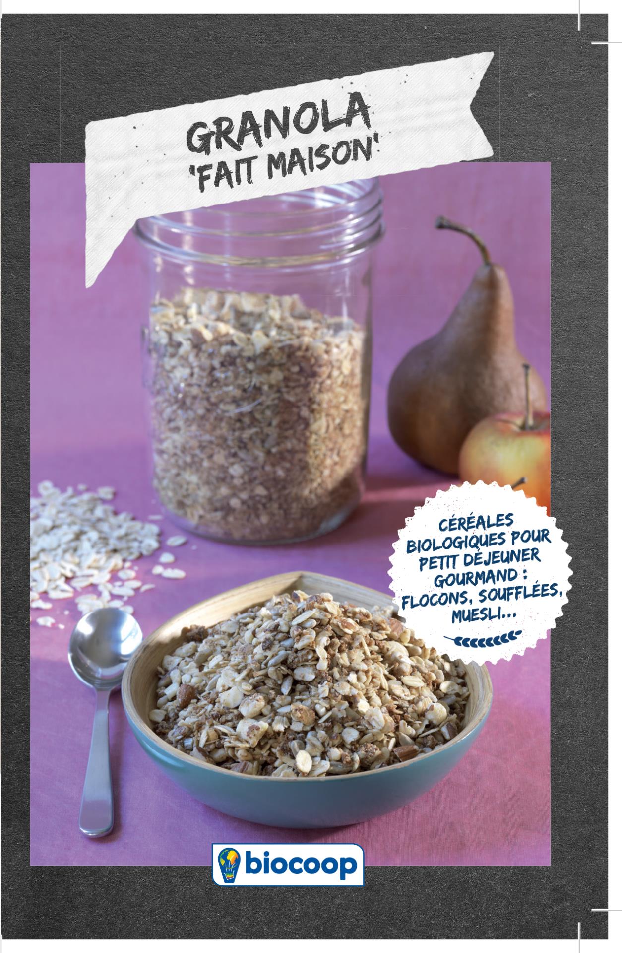 Granola fait maison Granola fait maison