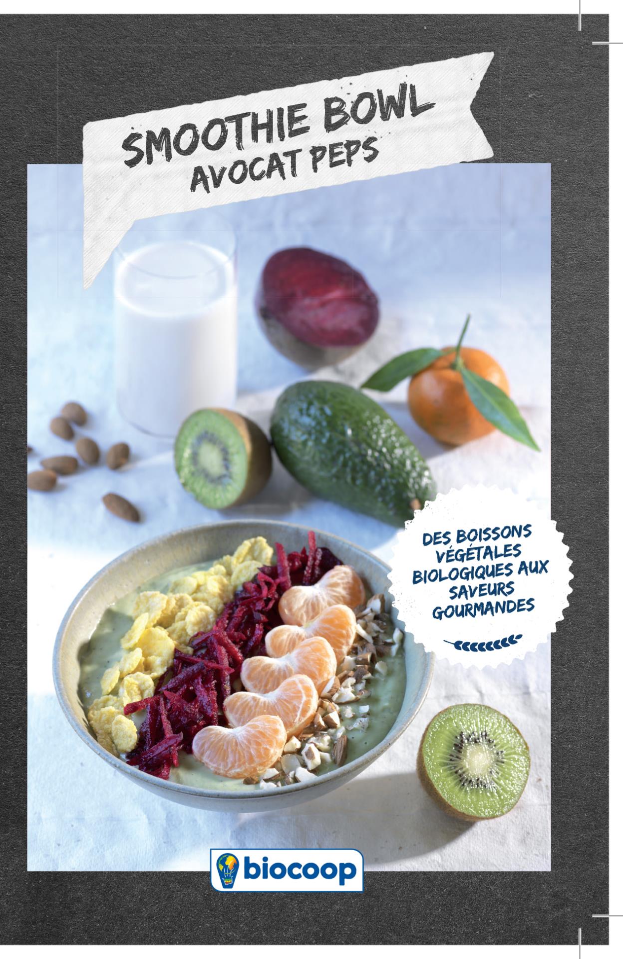 Smoothie bowl avocat peps Smoothie bowl avocat peps