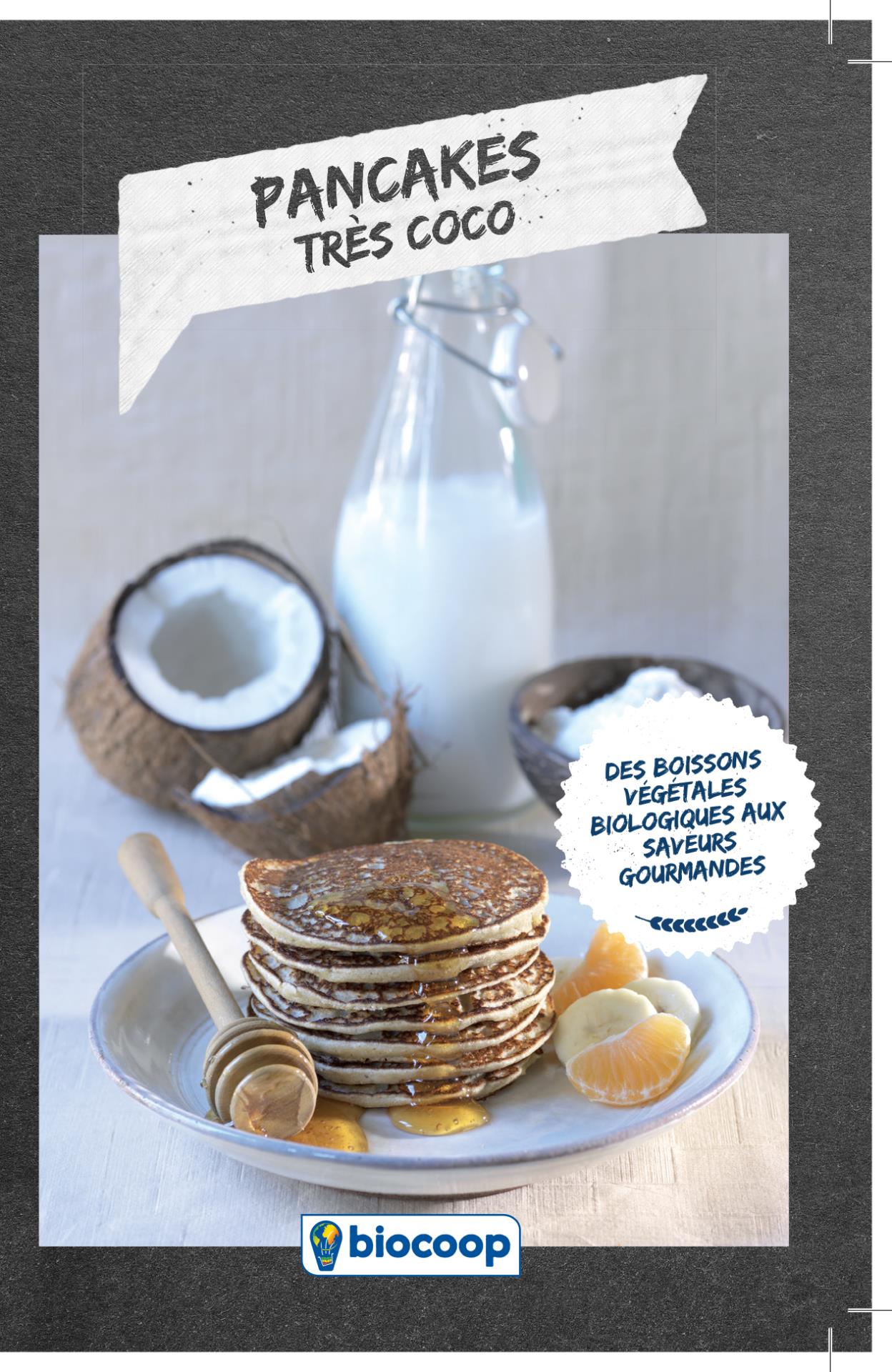 Pancakes très coco Pancakes très coco