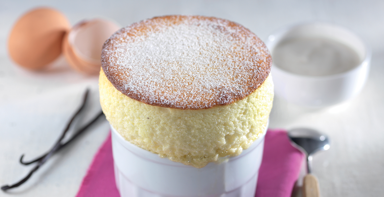 Soufflé au yaourt vanille Soufflé au yaourt vanille