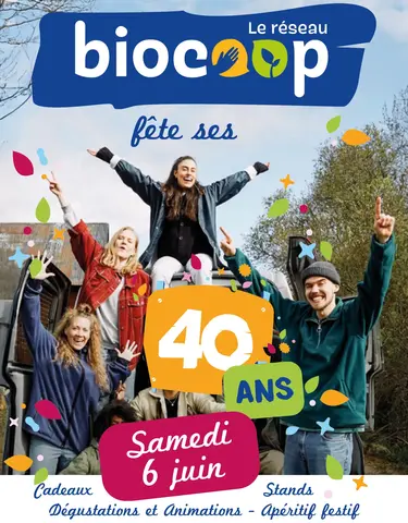 40 ans du réseau Biocoop