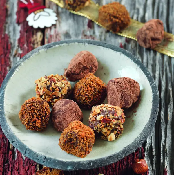 Truffes au chocolat