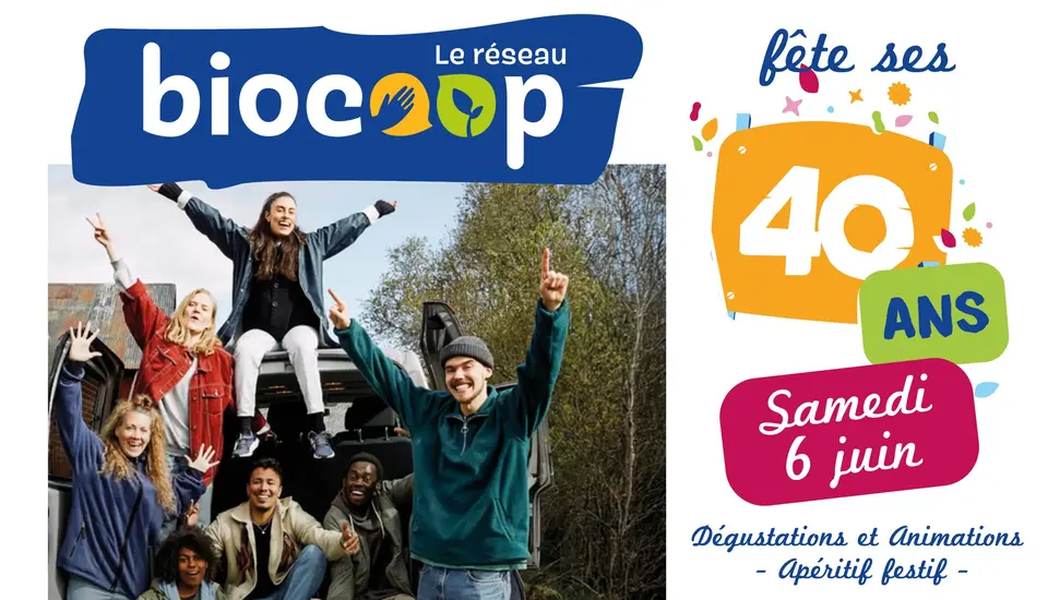 40 ans du réseau Biocoop