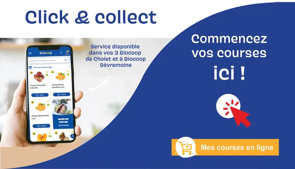 Le Click & Collect dans vos 4 magasins