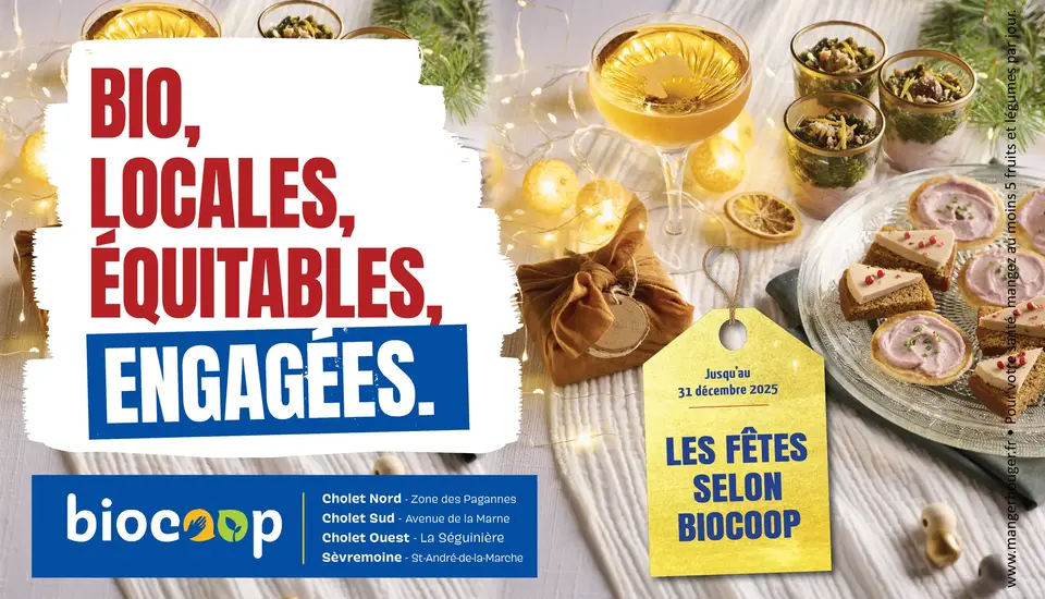 Les fêtes selon Biocoop